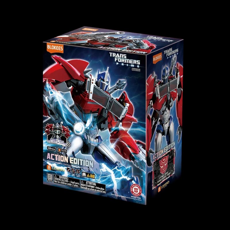 Blokees Transformers Action Edition 06 Optimus Prime (Transformers: Prime) — foto 2