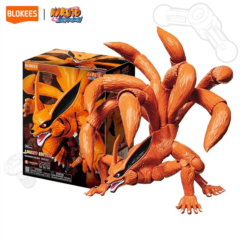 BLOKEES Figures Nine Tails Kurama Action Edition 01 NARUTO SHIPPUDEN | Plastic Model Action Figure Mainan Birthday Gift Toys — BOXA.YK Yogyakarta