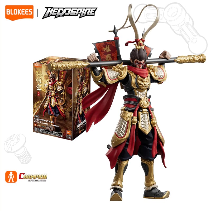 BLOKEES Herospire Champion Class: Mythical Aspect Sun Wukong | Plastic Model Action Figure Mainan Birthday Gift Toys — BOXA.YK Yogyakarta